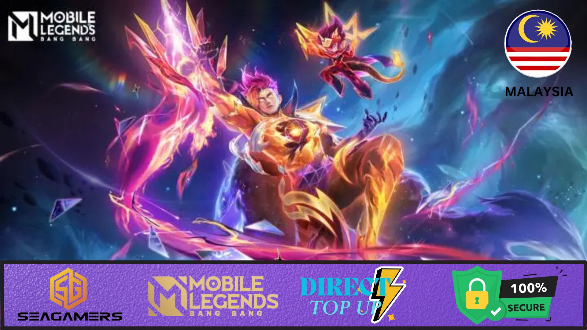 Mobile Legends-MY Weekly Pass - Malaysia ID only 